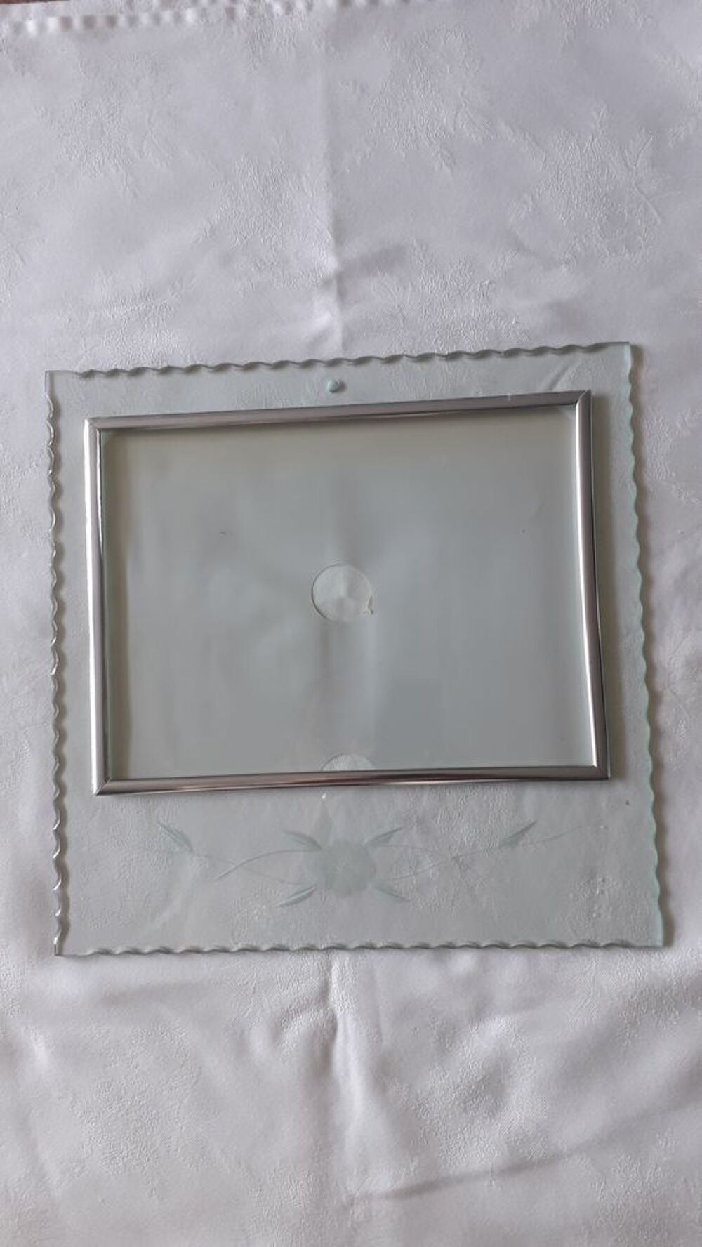 Ancien cadre photo en verre
Décoration