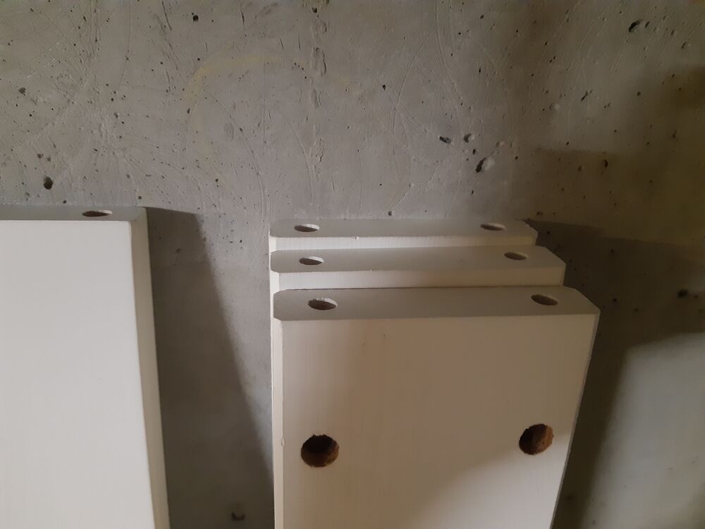 Structure lit mezzanine 140x200 cm Meubles