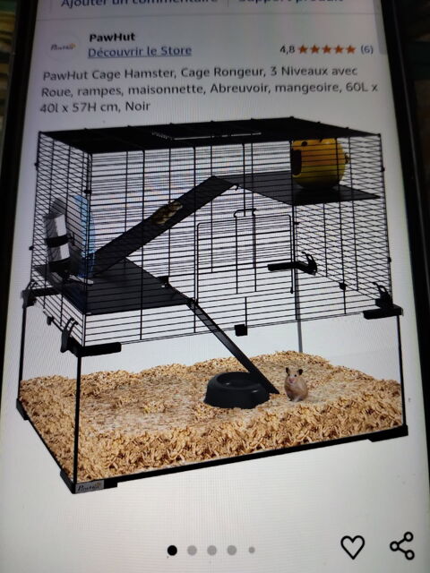 Cage rongeurs 65 17100 Saintes