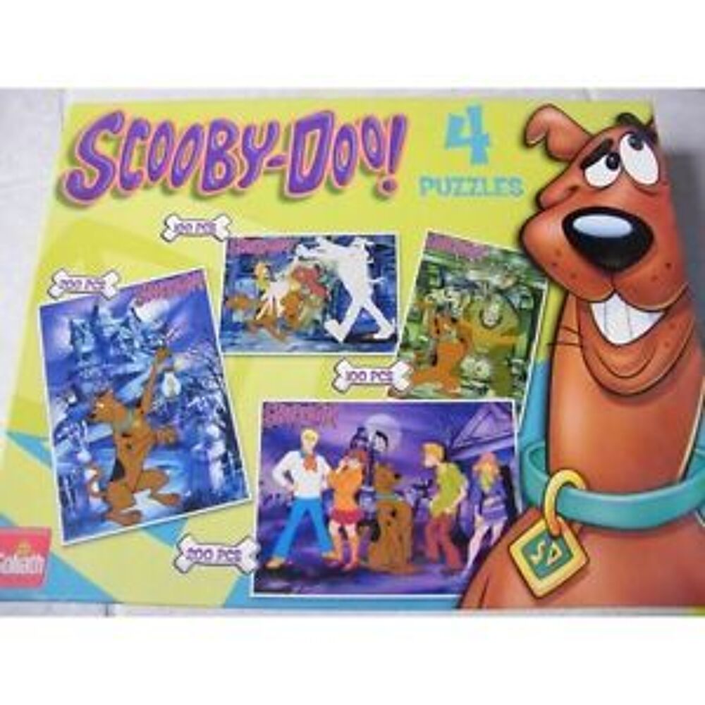 Scooby-doo 4 puzzles Goliath
Jeux / jouets