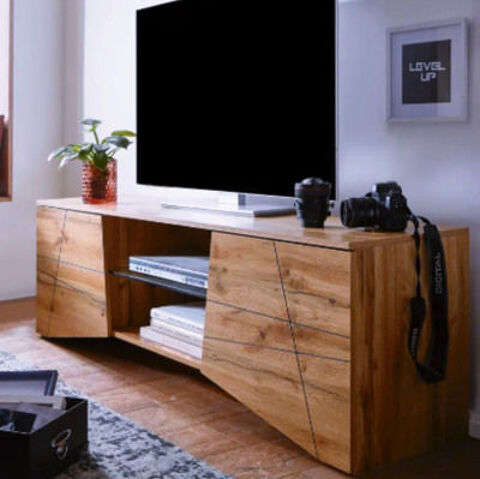 Meuble TV en bois massif ? design �pur� & caract�re naturel 145 Lyon 9 (69)