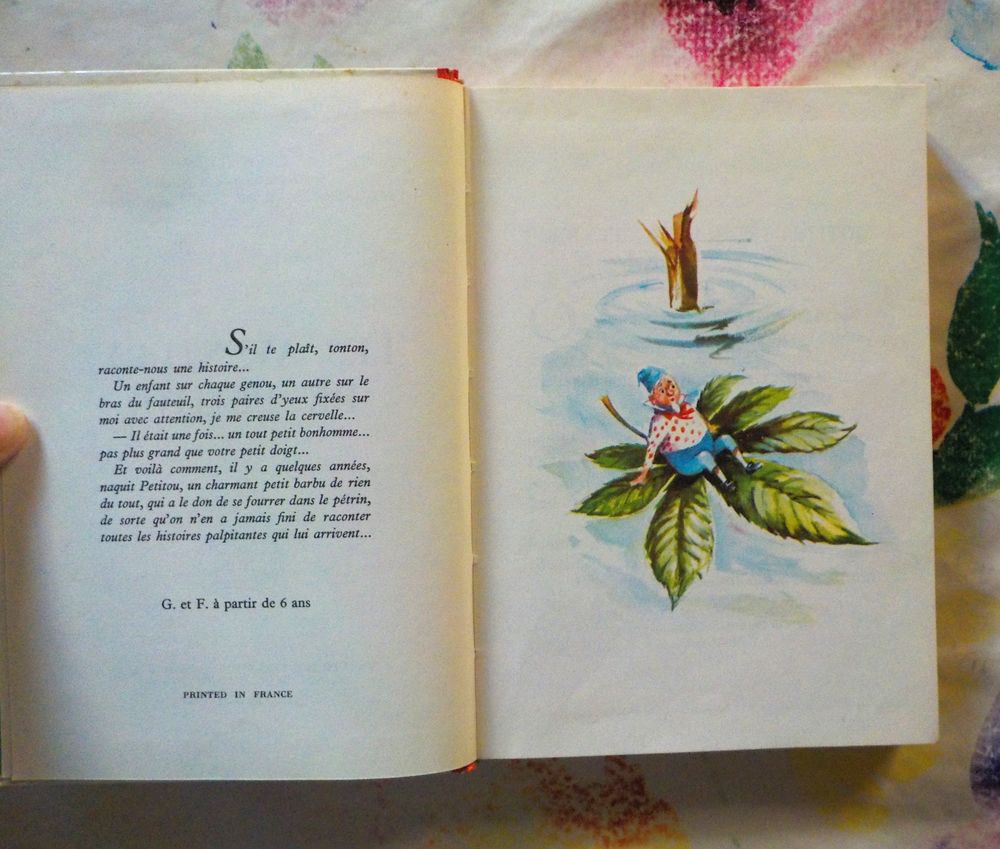 LES AVENTURES DE PETITOU de Dick LAAN Ed. ROUGE ET OR DAUPHI Livres et BD