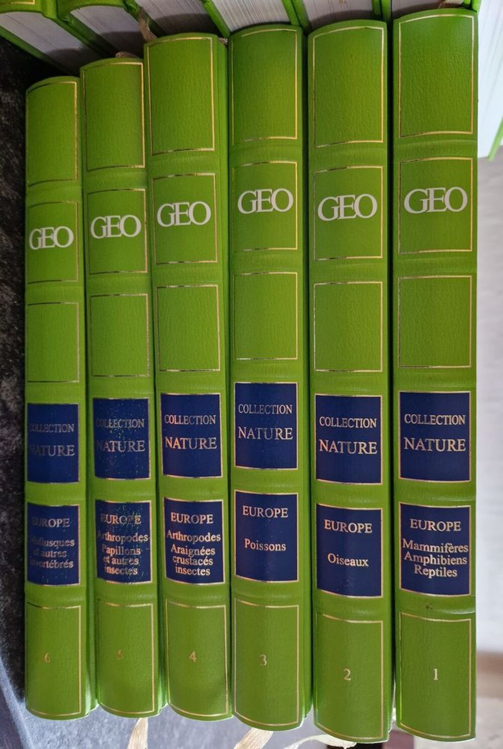 Collection GEO nature Livres et BD