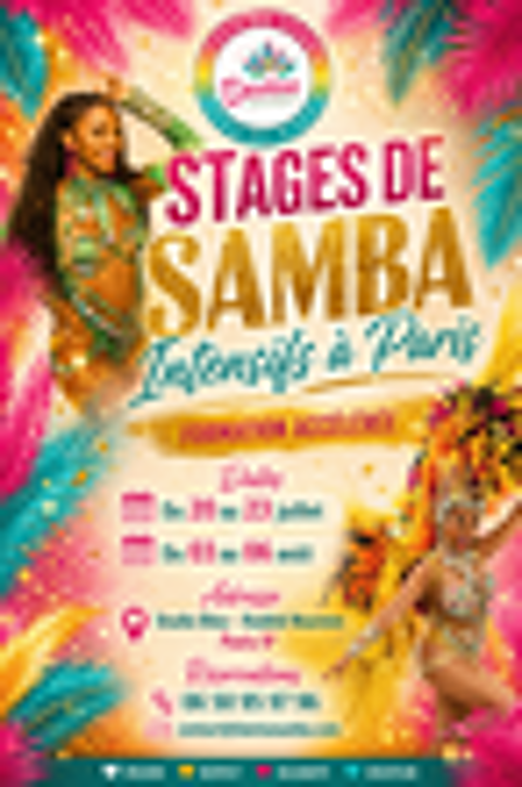 Atelier cours de Samba &agrave; Paris Vide grenier, marché aux puces, braderie