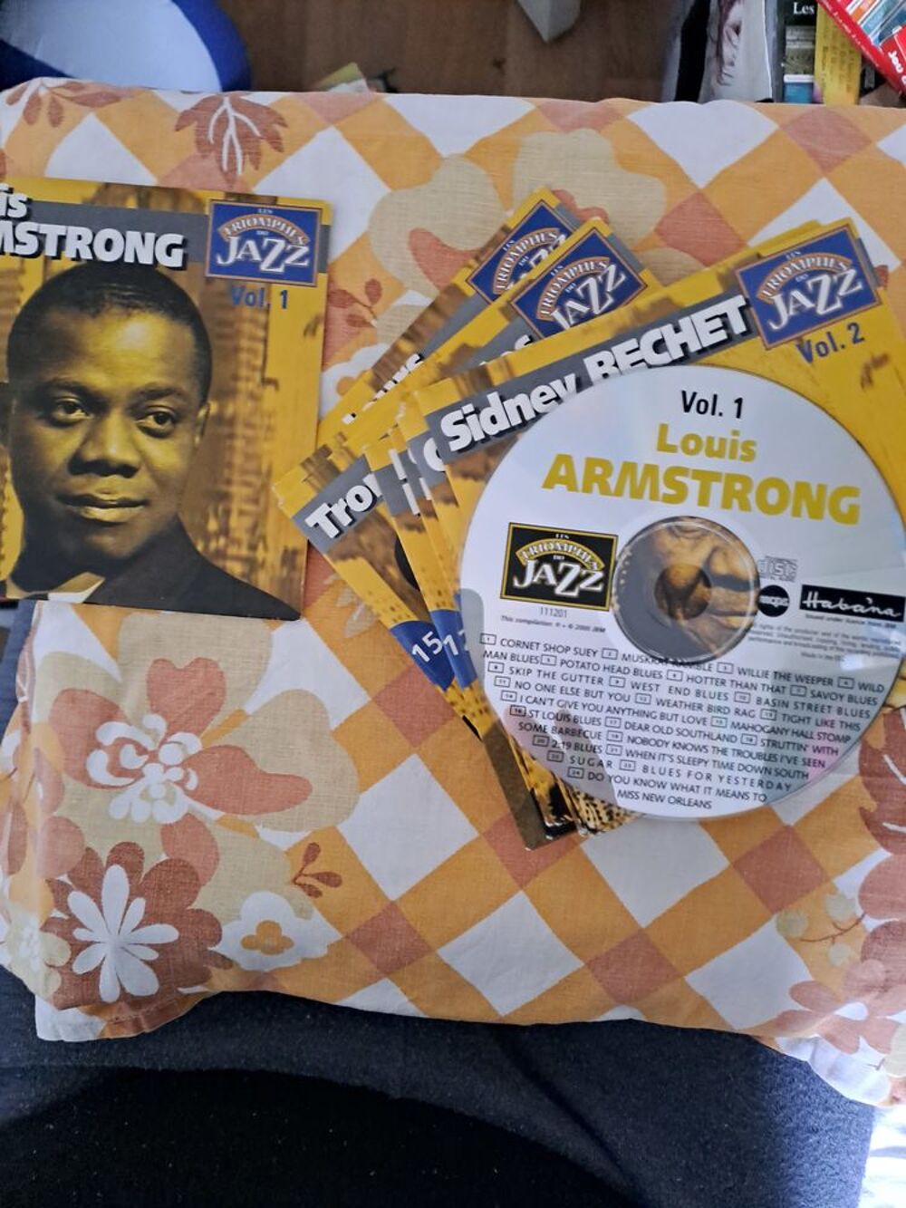 Lot musique jazz CD et vinyles