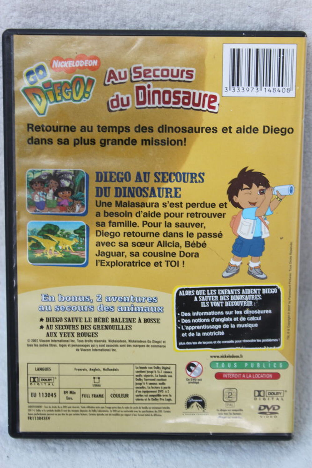 DVD Au secours du dinosaure DVD et blu-ray