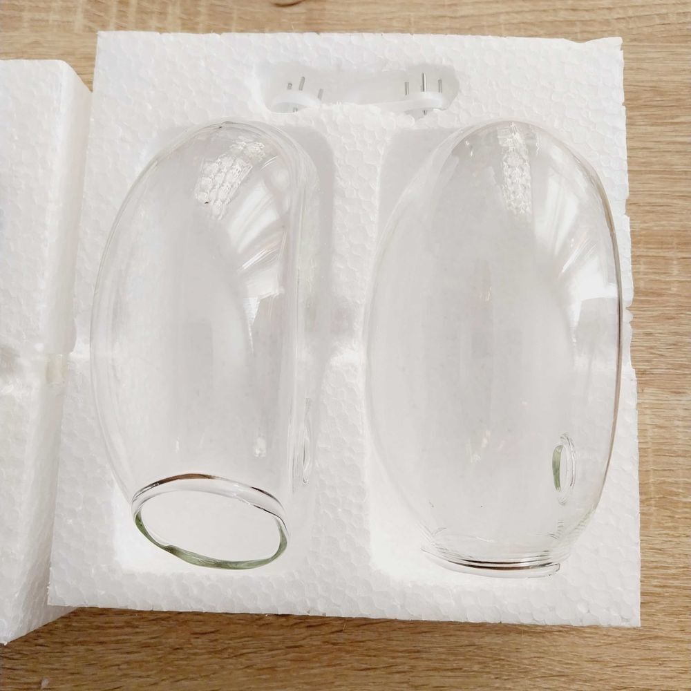 2 vases de fleurs en verre &agrave; suspendre au mur, terrarium pour plantes hydroponiques, Décoration