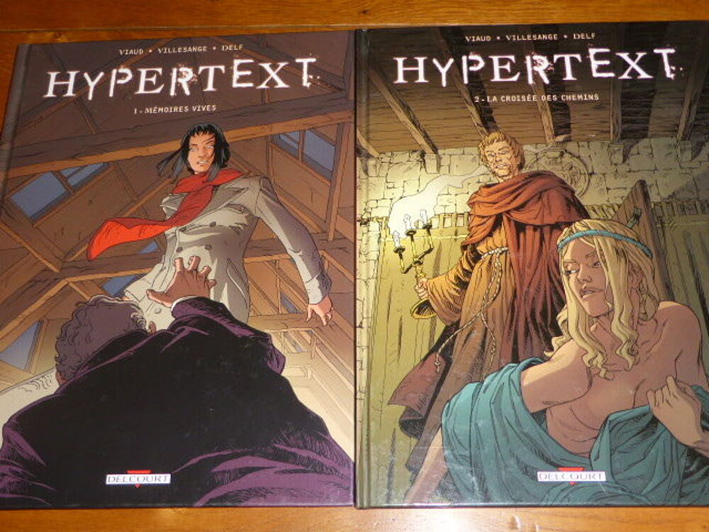 Lot HYPERTEXT tomes 1 et 2 Livres et BD