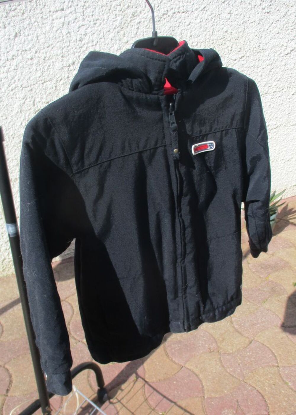 Veste Mi-Saison Doubl&eacute;e avec Capuche pour Ptit Gar&ccedil;on 36mois Pu�riculture