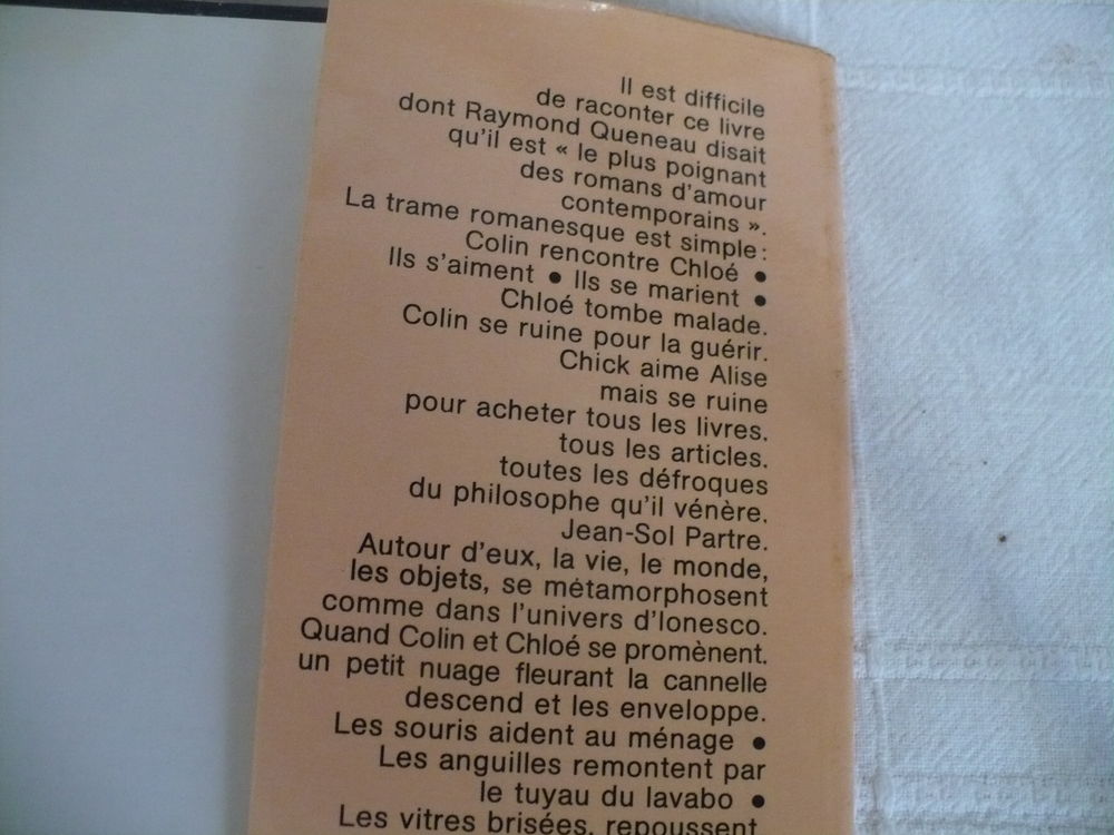 *L120
L'&eacute;cume des jours Livres et BD