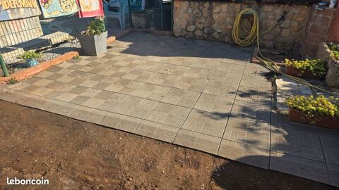 Dalle de terrasse composite anthracite blooma angora 40x40 320 Lan�on-Provence (13)