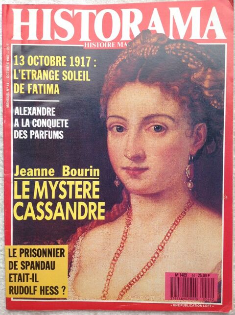 HISTORAMA N°44 OCTOBRE 1987 Envoi Possible 3 Trégunc (29)
