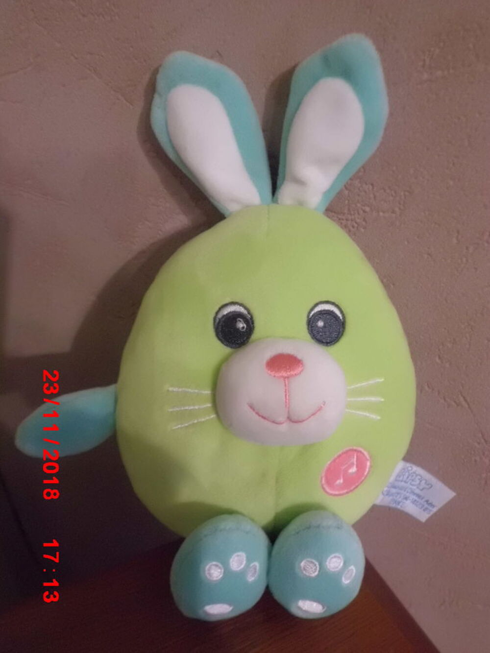 LAPIN SONORE GIPSY Jeux / jouets