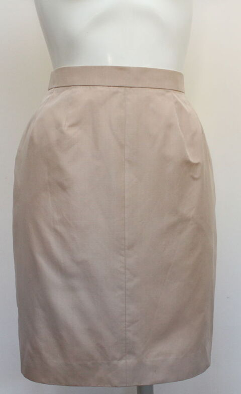 Jupe Herms soie beige 110 Issy-les-Moulineaux (92)