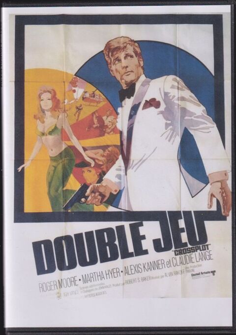 DVD VF DOUBLE JEU  / ROGER MOORE 18 Lieuran-ls-Bziers (34)