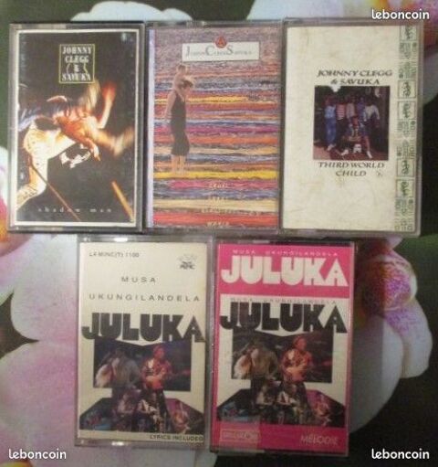 Cassettes audio Johnny Clegg & Savuka & Juluka 0 H�rouville-Saint-Clair (14)