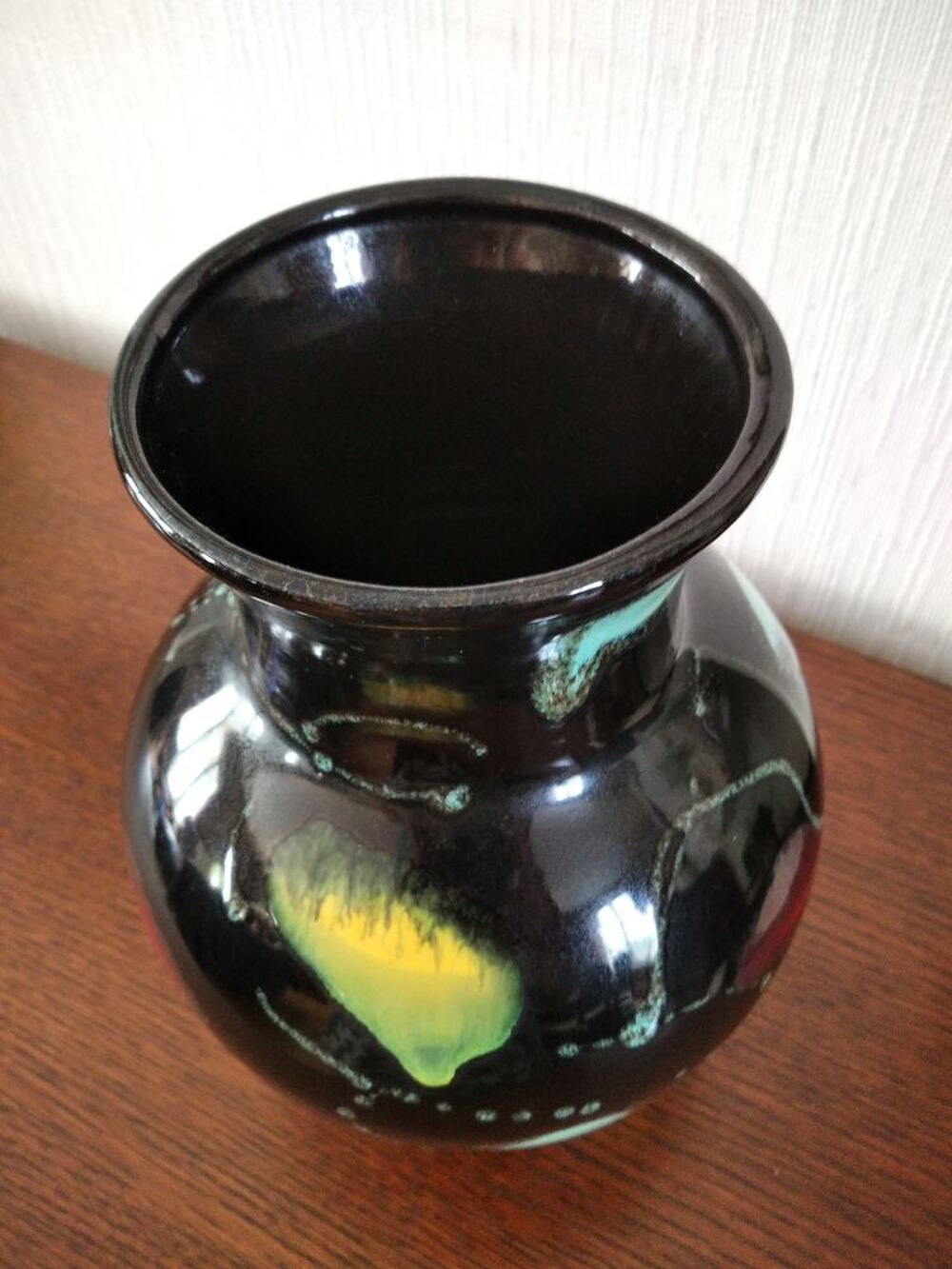 Vase vintage c&eacute;ramique ann&eacute;es 50 Décoration