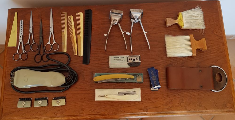 Mallette de coiffeur ancienne 