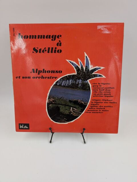Vinyle 33 tours Hommage � Stellio : Alphonso... 6 Vulbens (74)