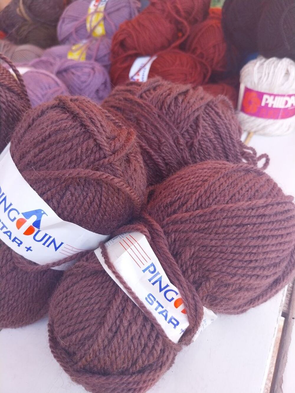 Pelotes de laine a tricot&eacute; pingouin Phildar Vêtements enfants