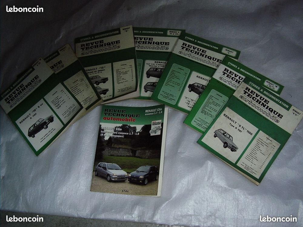 REVUES TECHNIQUES RENAULT Livres et BD