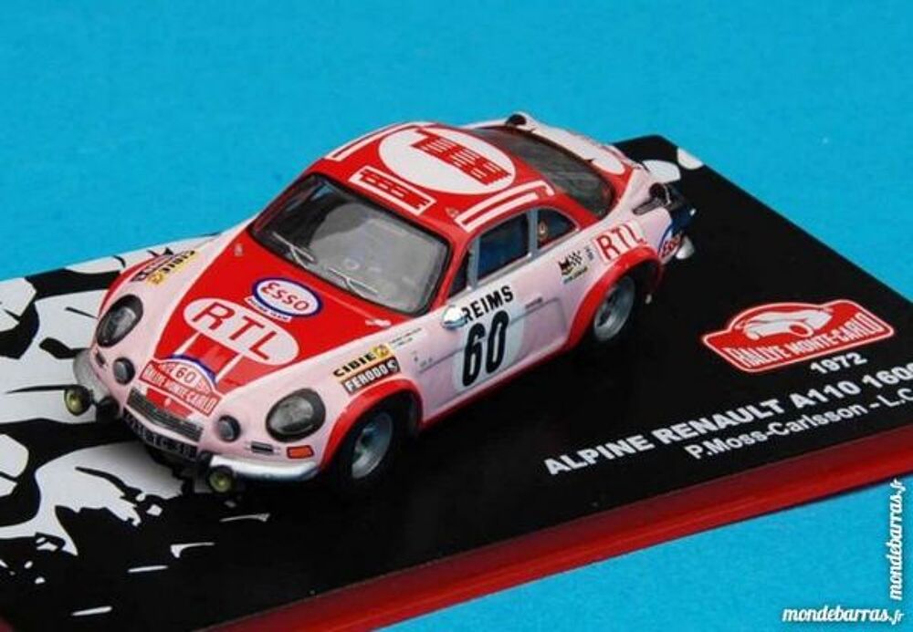 Alpine A110 Monte Carlo 1972 Moss 1/43 Neuf boite Jeux / jouets