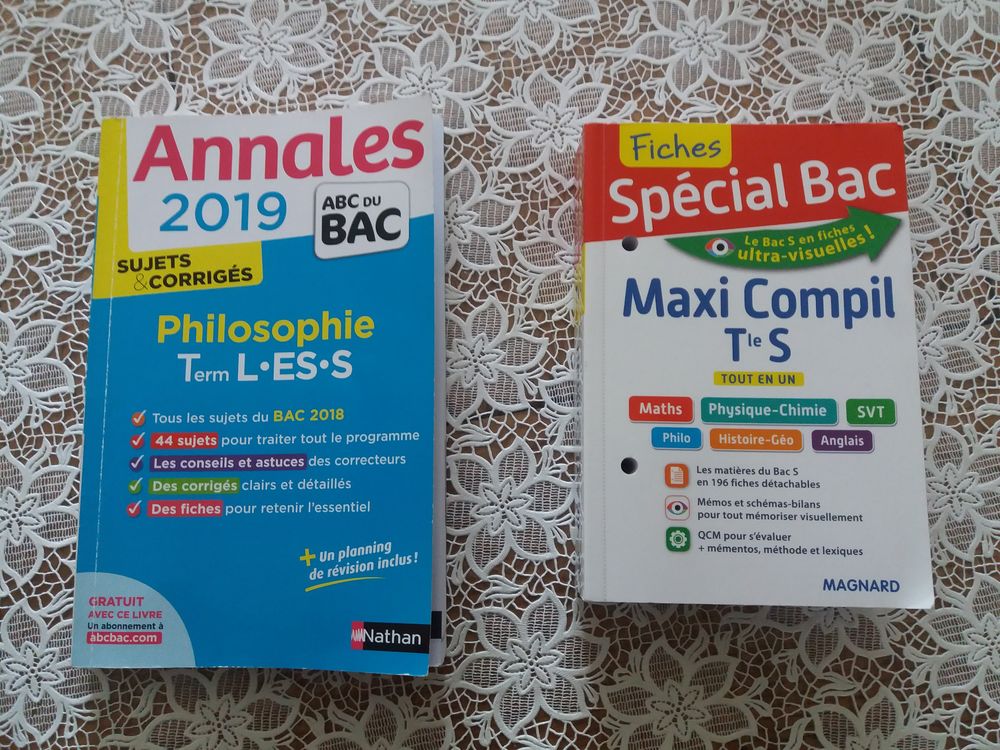 ANNALES DE BAC TERMINALES S 2019/2020 Livres et BD
