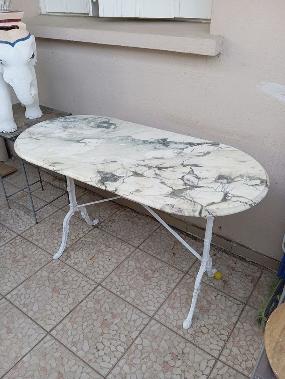 Table bistrot ovale Meubles