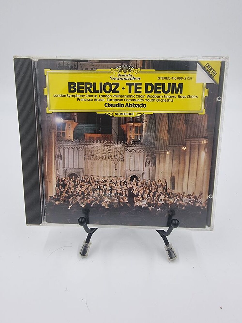 CD de musique Berlioz : Te Deum ? Claudio Abbado en boite CD et vinyles