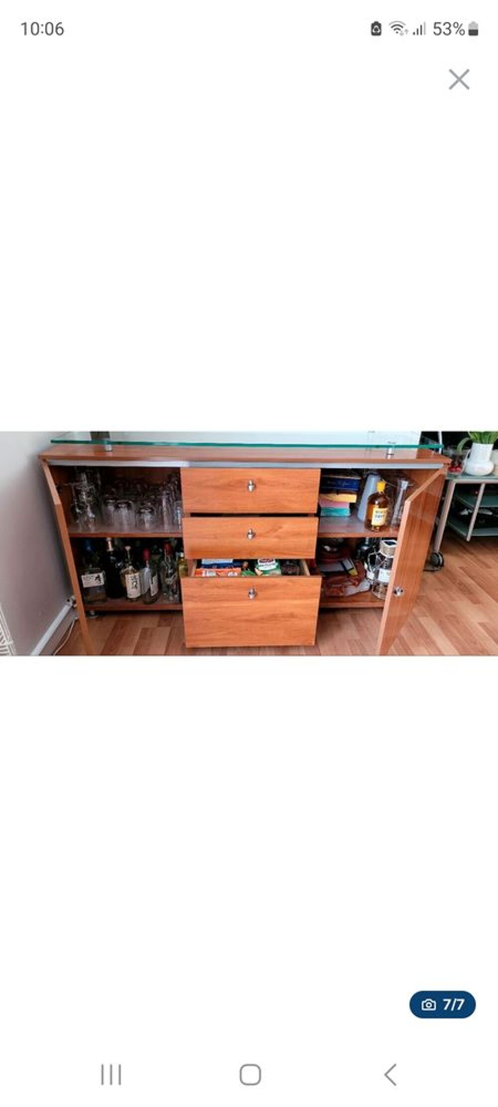 BUFFET BAS 2 PORTES 3 TIROIRSDE MARQUE GAUTIER PARFAIT ETAT Meubles