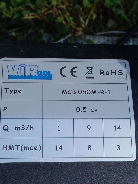 POMPE PISCINE FILTRATION SABLE BOITIER PROTECTION 150 Berru (51)