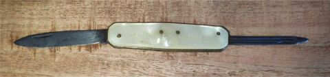 Petit couteau pliant effet nacre 2 fonctions Ittenheim (67)