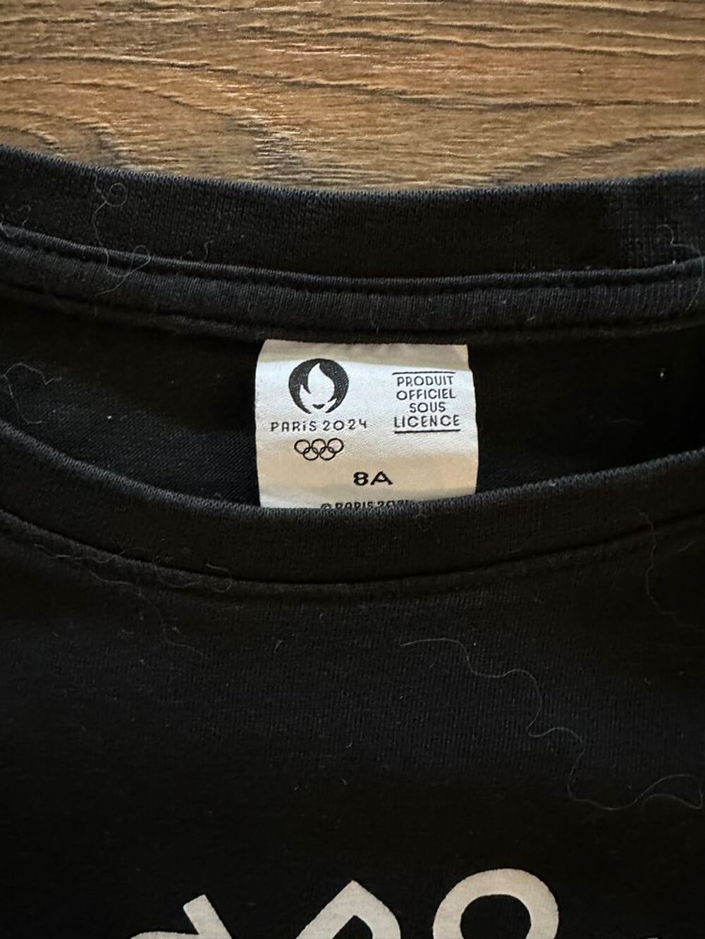 Tee shirt enfant gar&ccedil;on " JO Paris 2024 " Vêtements enfants