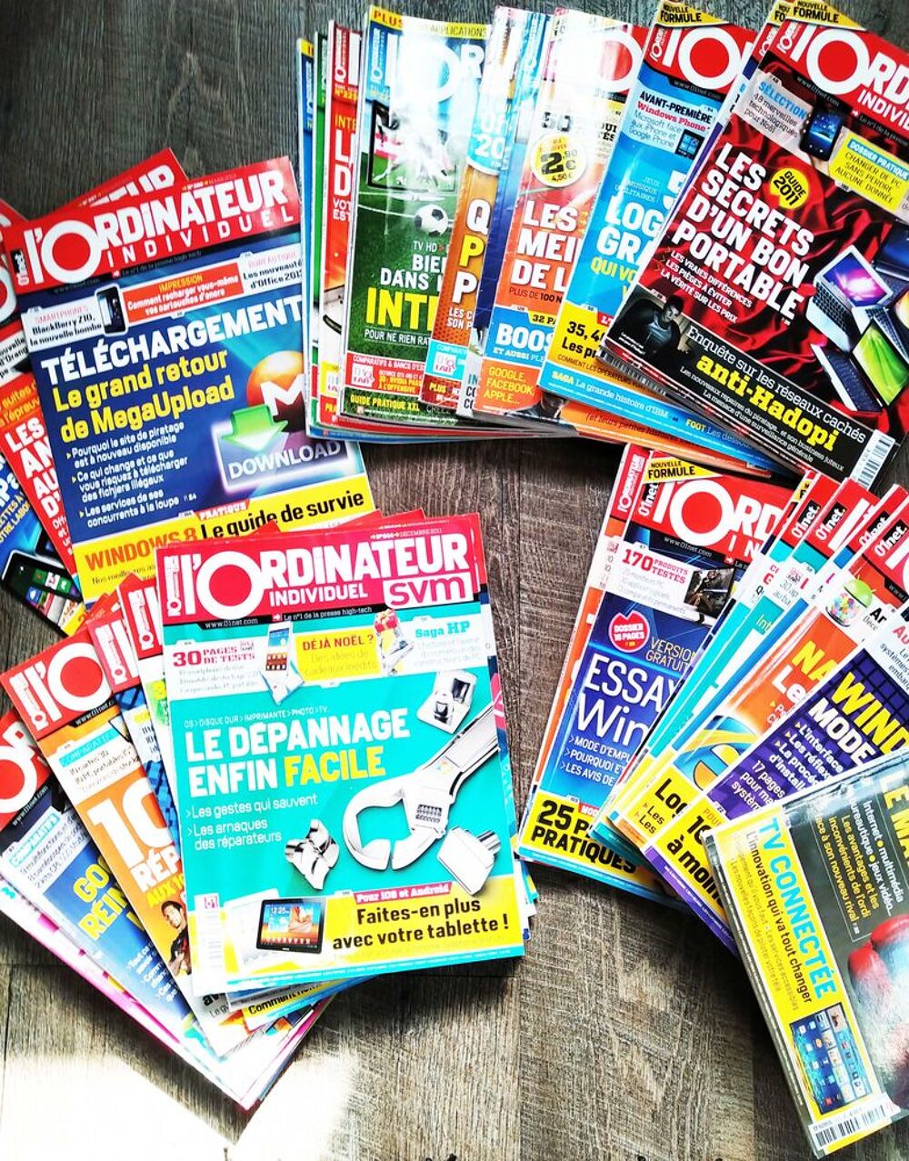 Collection revues L'ordinateur individuel Livres et BD