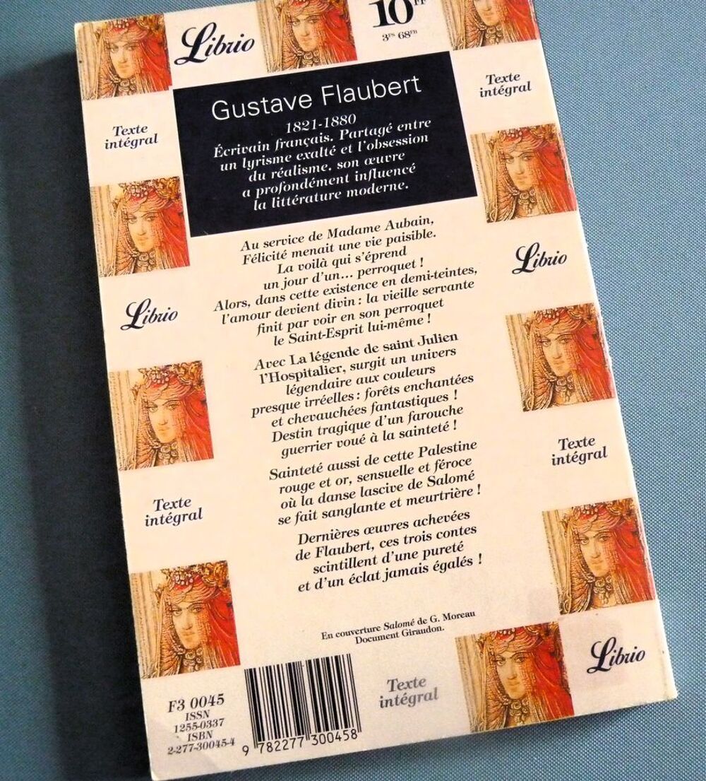 livre trois contes gustave flaubert litterature classique TB Livres et BD