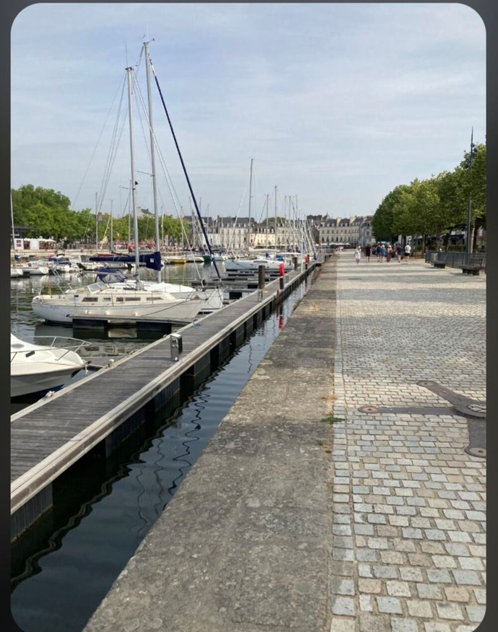 Vente Appartement Résidence dominant le port et la capitainerie du port Vannes
