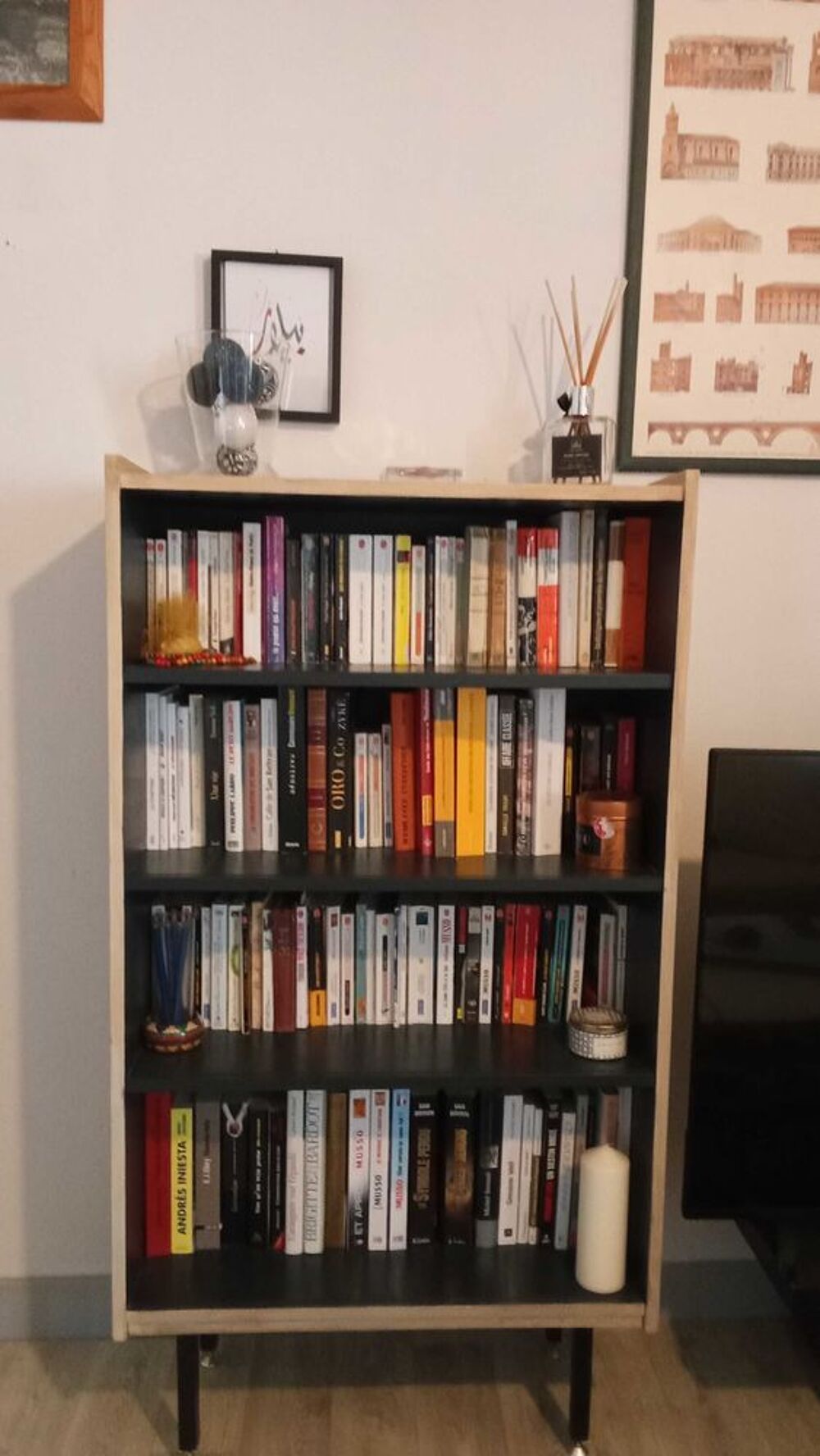 biblioth&egrave;ques vintage ann&eacute;es 60 70. Meubles