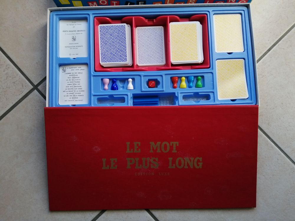 LE MOT LE PLUS LONG Jeux / jouets