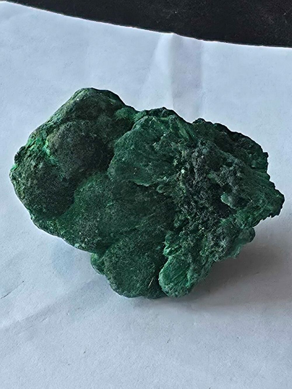 Malachite Fibreuse du Katanga-Rare Stalactite Naturelle 48g 