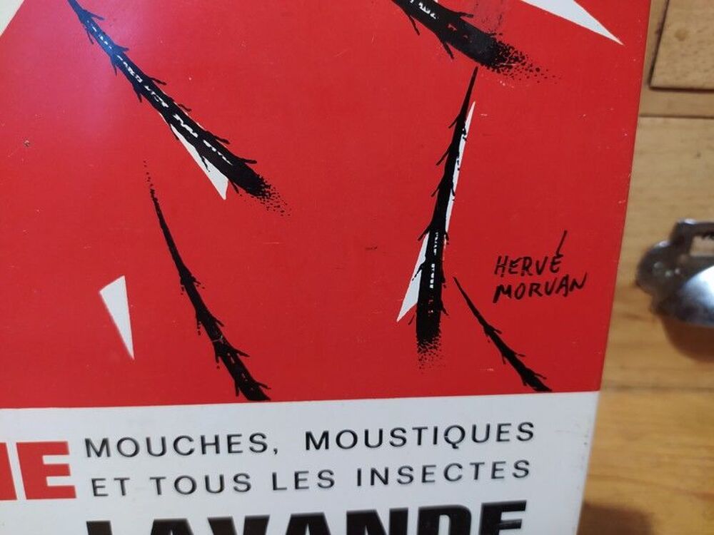 Plaque T&ocirc;le Publicitaire Catch Foudroie les Insectes Morvan 