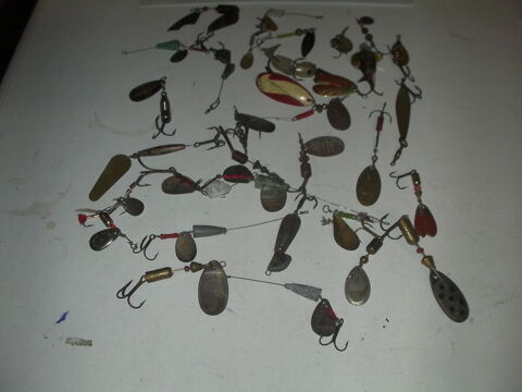 Leurres de p�che (cuillers ) s�rie D 20 Roques (31)