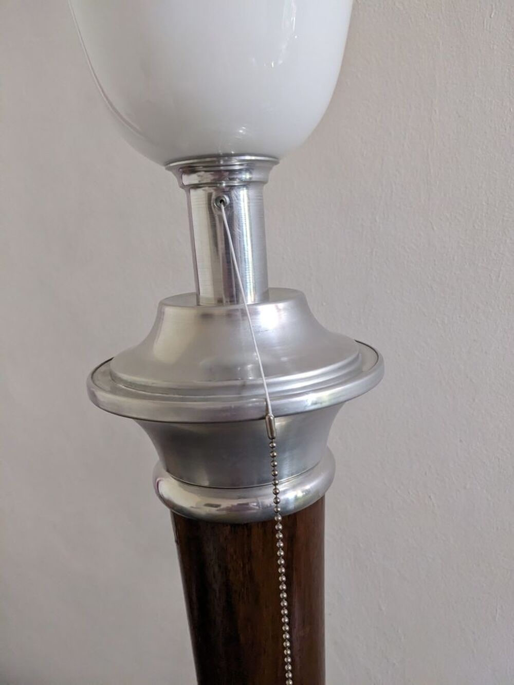 VRAIS GRAND LAMPADAIRE MAZDA &Eacute;POQUE 1930 HAUT DE 1 M&Egrave;TRE 75. Décoration
