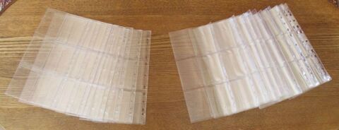 Lot 26 feuilles rangement de cartes (Panini t�l�cartes et au Saint-Andr�-les-Vergers (10)