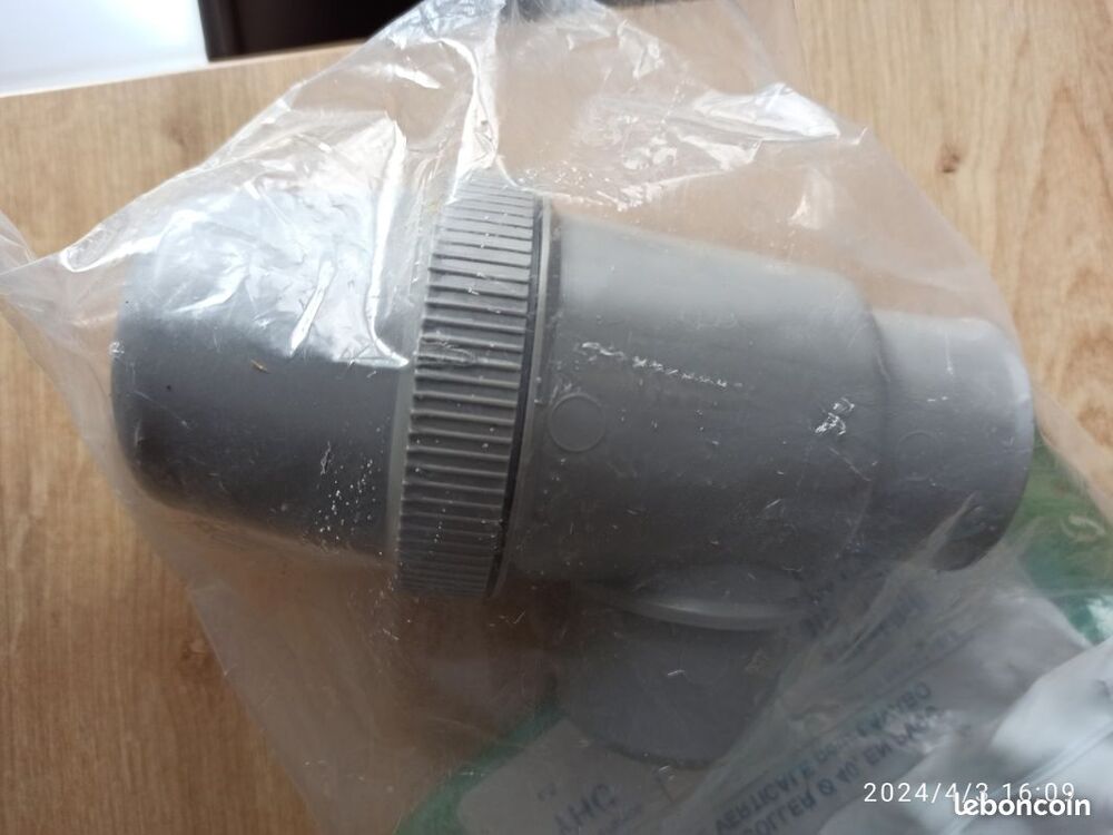 Siphon de lavabo Nicoll PVCC &agrave; coller Bricolage