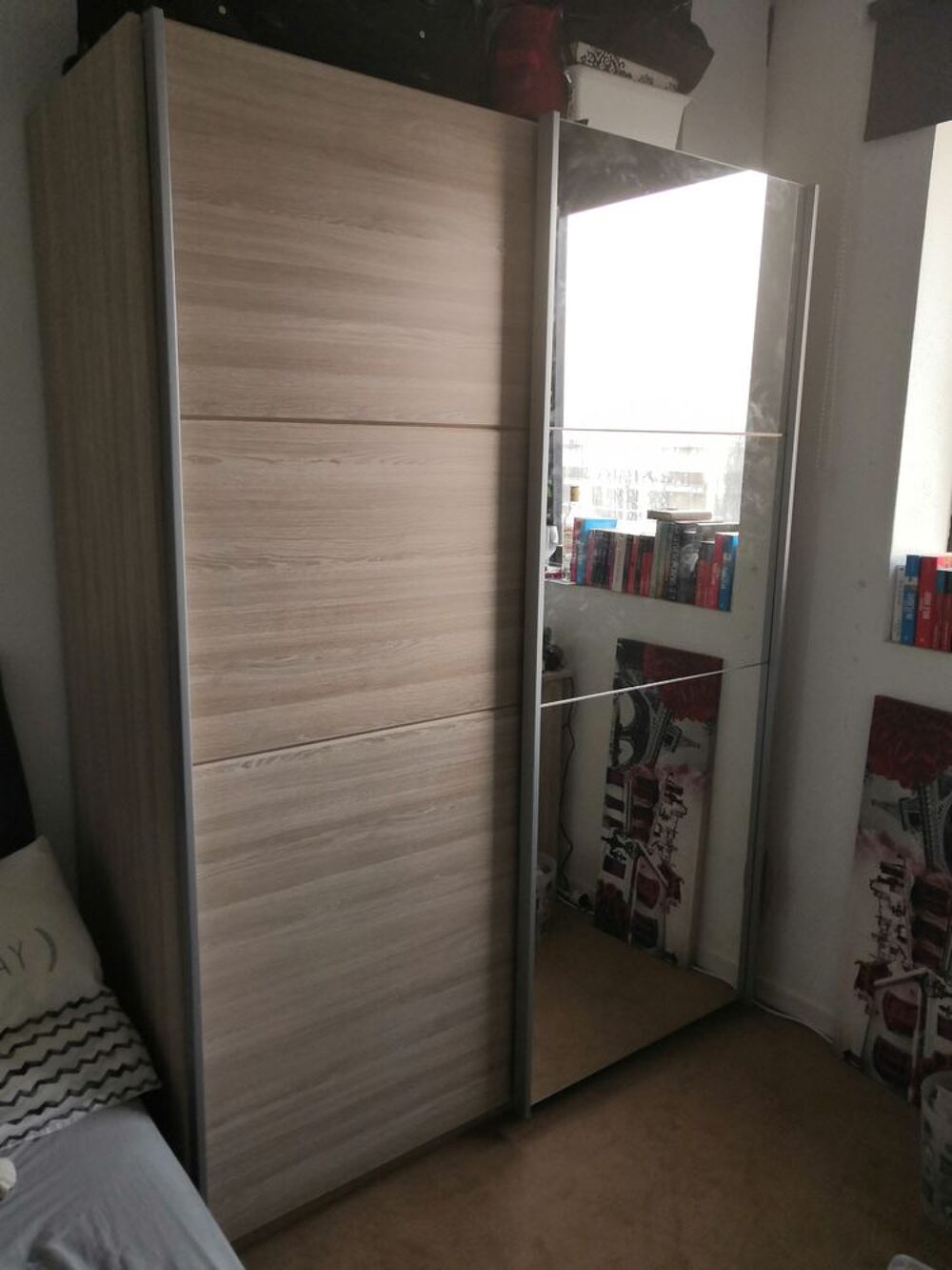 Armoire ch&ecirc;ne shannon conforama, 153x65 Meubles