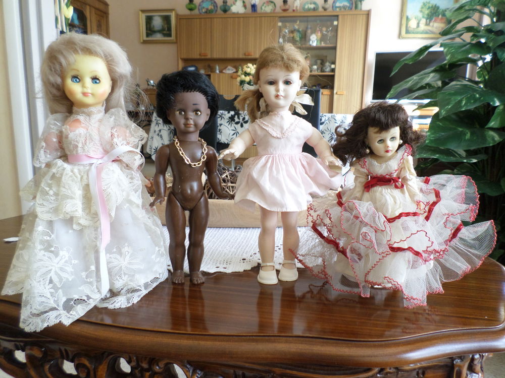 Lot poup&eacute;es bella - clodrey - collin - ginger 
