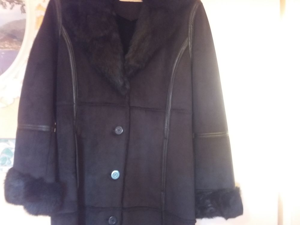 Manteau long noir Vêtements