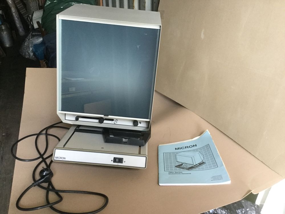 lecteur micro fiches Photos/Video/TV