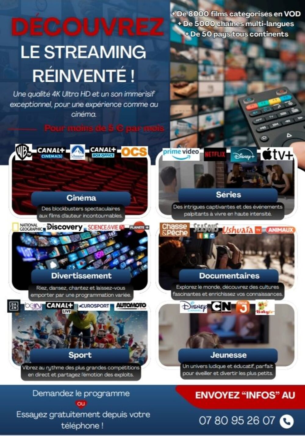 Box TV abonnement all inclusive Audio et hifi