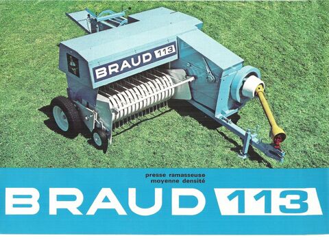 Prospectus presse BRAUD 113 0 Lafranaise (82)